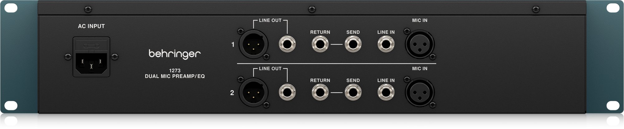 Behringer 1273 Legendary 2-Channel Microphone Preamplifier with 3